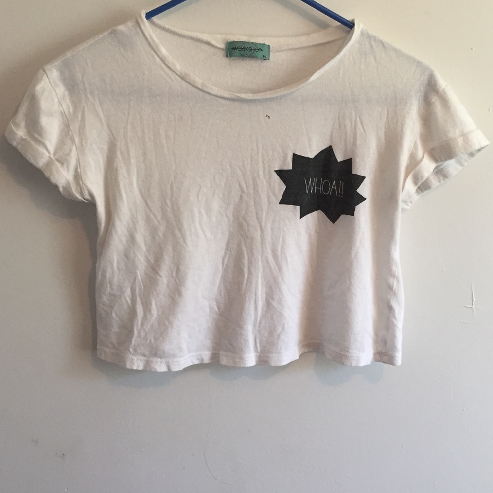 Workshop whoa crop top